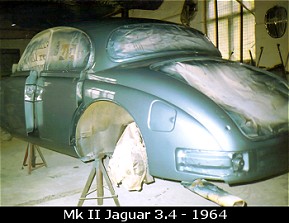 Classic Mk II Jaguar 3.4, 1964